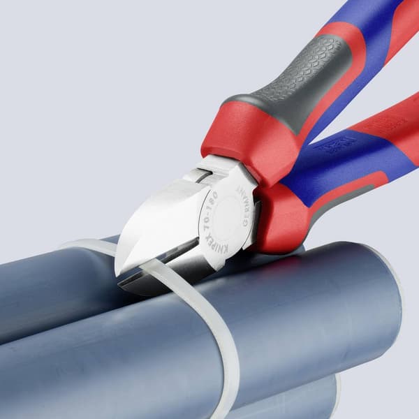Knipex 70 05 180 Verkstad Sidoskärare med facett 180 mm