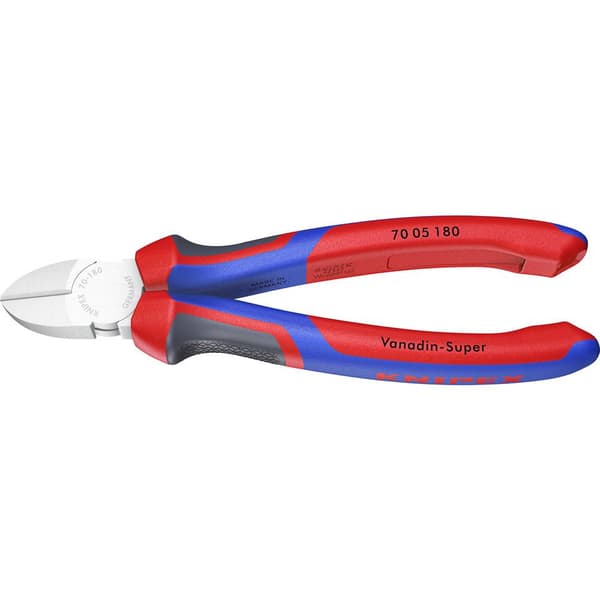 Knipex 70 05 180 Verkstad Sidoskärare med facett 180 mm