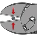 Miniatyrbild 9 av 10: Knipex TwinForce 73 71 180 Verkstad Kraftavbitare med facett 180 mm