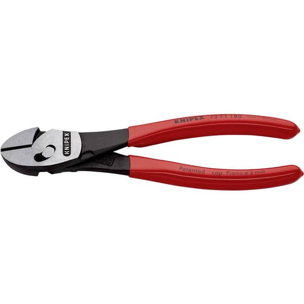 Knipex TwinForce 73 71 180 Verkstad Kraftavbitare med facett 180 mm