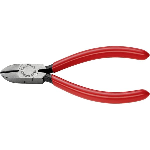 Knipex 76 01 125 Elektronik och finmekanik Sidoskärare med facett 125 mm