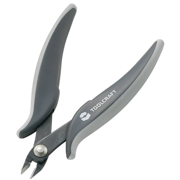 TOOLCRAFT 816744 Elektronik och finmekanik Sidoskärare utan facett 128 mm