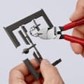 Miniatyrbild 4 av 10: Knipex 72 01 140 Verkstad Sidavbitare för plast utan facett 140 mm