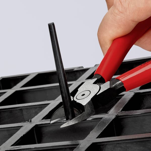 Knipex 72 01 140 Verkstad Sidavbitare för plast utan facett 140 mm