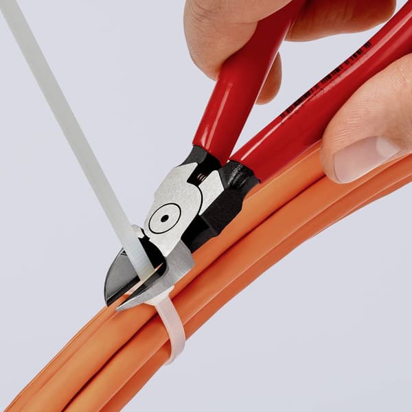 Knipex 72 01 140 Verkstad Sidavbitare för plast utan facett 140 mm