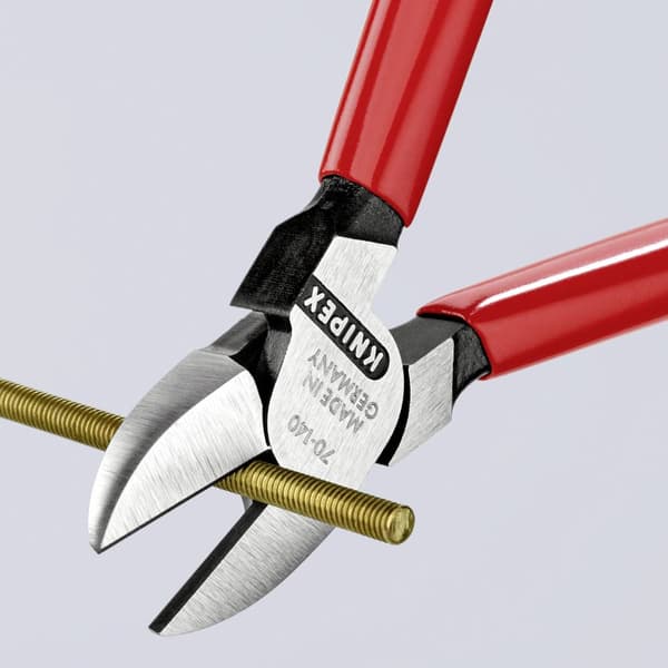 Knipex 70 01 140 Verkstad Sidoskärare med facett 140 mm
