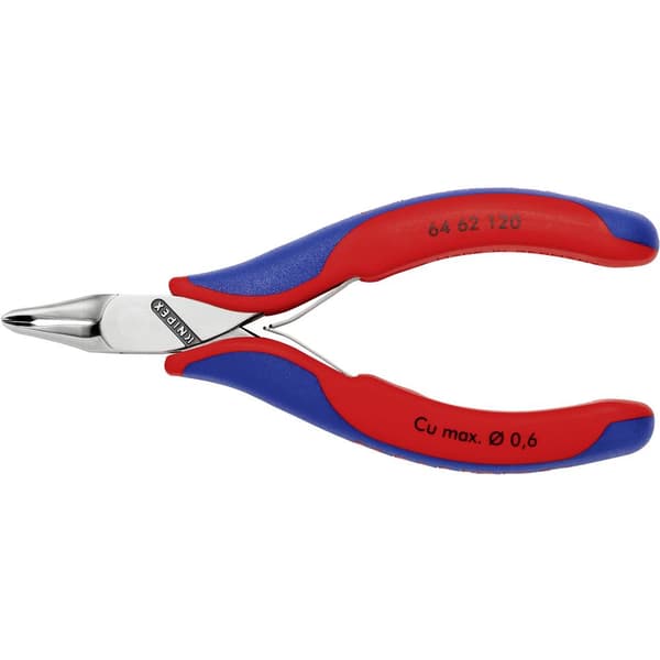 Knipex 64 62 120 Elektronik och finmekanik Snedavbitare med facett 120 mm