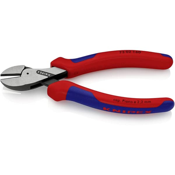 Knipex X-Cut 73 02 160 Verkstad Sidoskärare med facett 160 mm