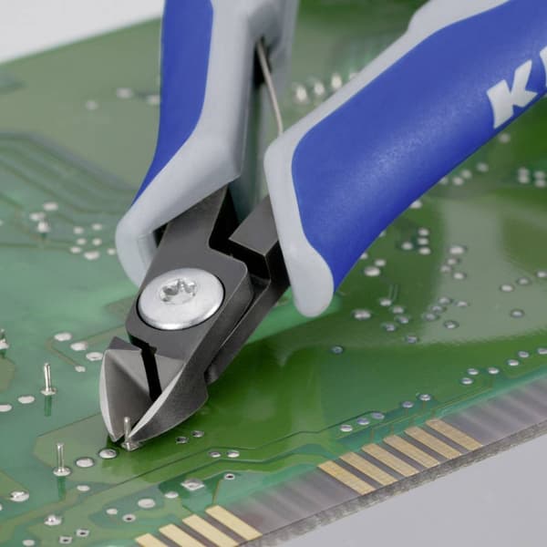 Knipex 79 22 120 Elektronik och finmekanik Sidoskärare utan facett 120 mm