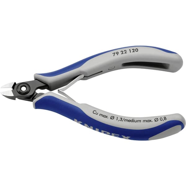 Knipex 79 22 120 Elektronik och finmekanik Sidoskärare utan facett 120 mm