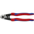 Miniatyrbild 4 av 7: Knipex 95 62 190 Vajersax Lämplig för Aluminium- och kopparkablar, enkel- och flertrådig, medelhårda vajrar 7 mm 10 mm²