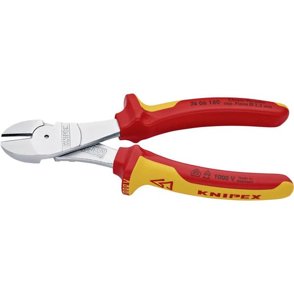 Knipex 74 06 180 VDE Kraftavbitare med facett 180 mm