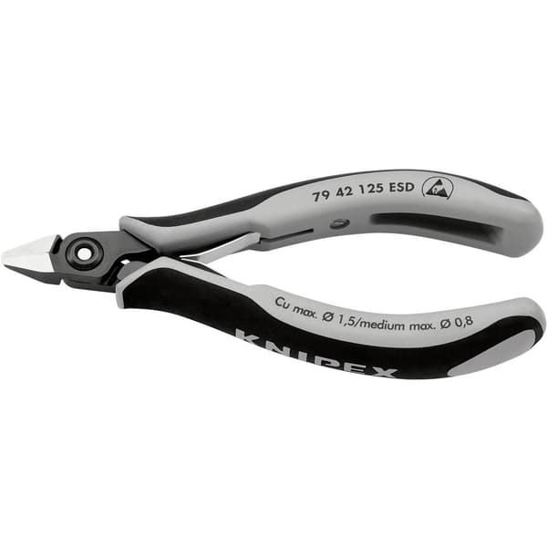 Knipex 79 42 125 ESD ESD Sidoskärare utan facett 125 mm