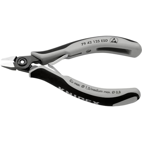 Knipex 79 42 125 ESD ESD Sidoskärare utan facett 125 mm