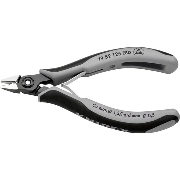 Knipex 79 52 125 ESD ESD Sidoskärare med facett 125 mm