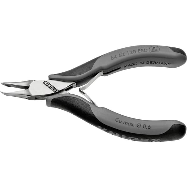 Knipex 64 62 120 ESD Elektronik och finmekanik Ändavbitare med facett 120 mm