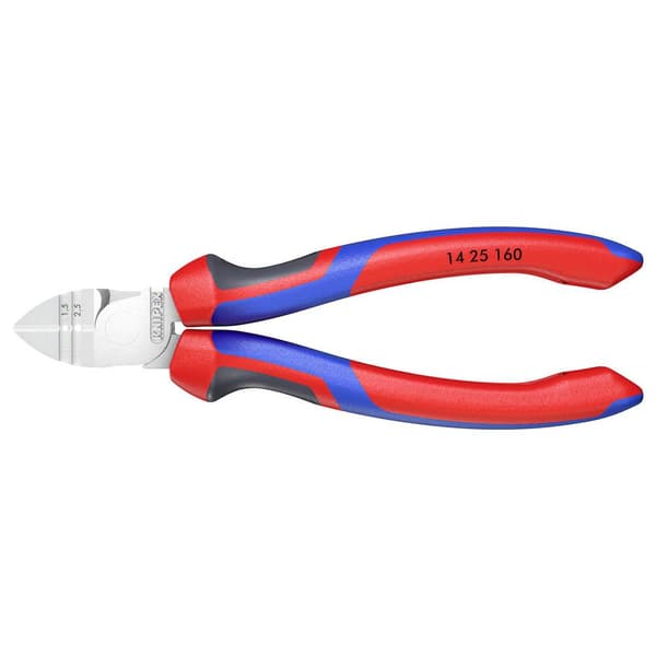 Knipex 14 25 160 Verkstad Avisolerings-avbitare med facett 160 mm