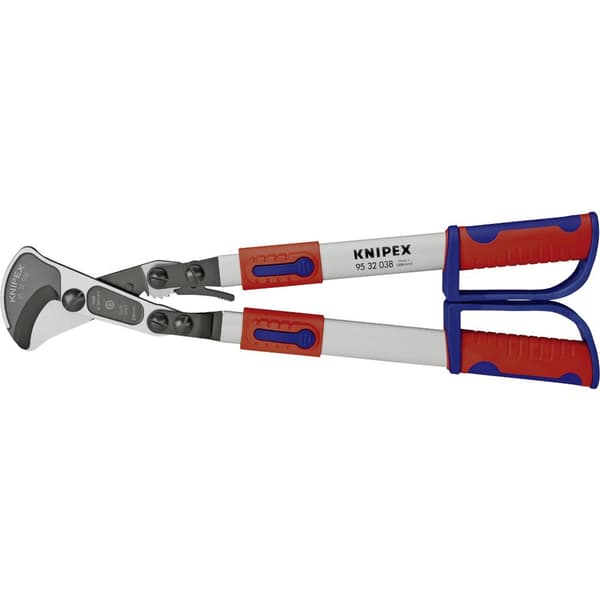 Knipex 95 32 038 Kabelsax med spärr Lämplig för Aluminium- och kopparkablar, enkel- och flertrådig 38 mm 280 mm²