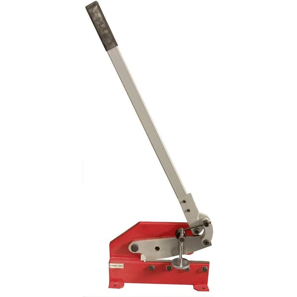 Holzmann Maschinen Plåtsax HS 200 Lämplig för Metallplattor, plåtar, rund- och plattstål H030100005