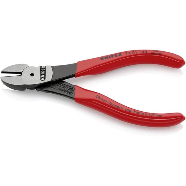Knipex 74 01 140 Verkstad Kraftavbitare med facett 140 mm