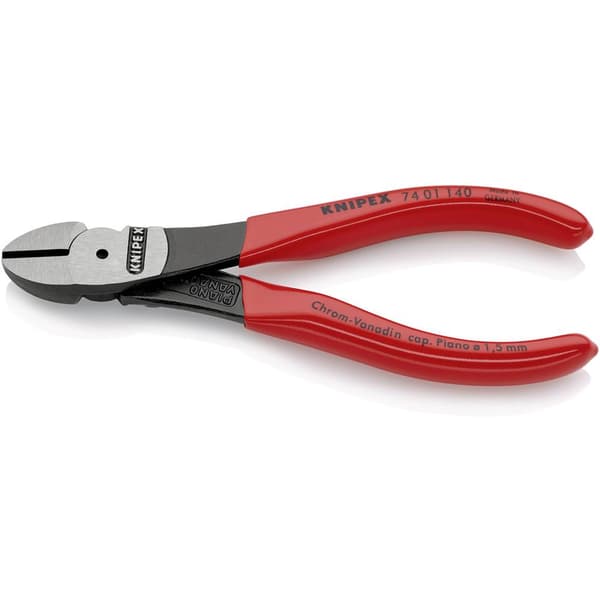 Knipex 74 01 140 Verkstad Kraftavbitare med facett 140 mm