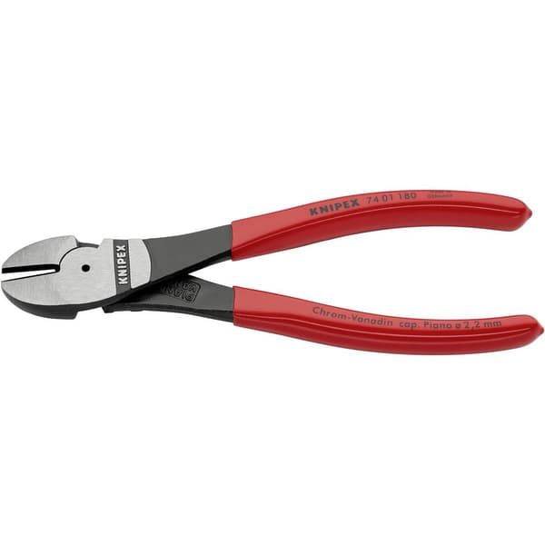 Knipex 74 01 180 Verkstad Kraftavbitare med facett 180 mm