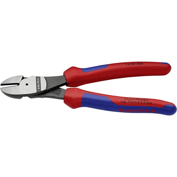 Knipex 74 02 200 Verkstad Kraftavbitare med facett 200 mm