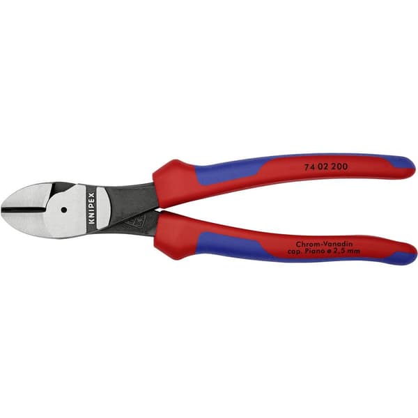 Knipex 74 02 200 Verkstad Kraftavbitare med facett 200 mm