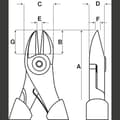 Miniatyrbild 3 av 3: Bahco 2101GC-160IP Sidoskärare 160 mm