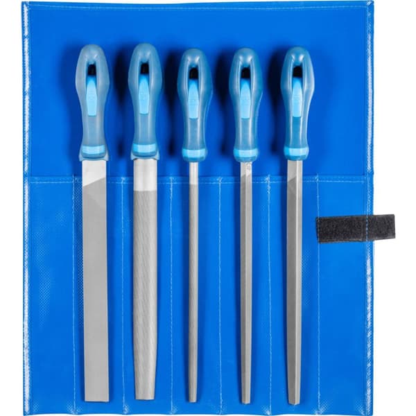 PFERD TOOLS 11800542 Verkstadsfil-set slag 2 i PVC-rullväska 250 mm 1 st