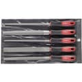 Miniatyrbild 1 av 4: Gedore RED 3301597 Filset 3-kants + 4-kants + platt + rund + halvrund 5 delar 310 mm 1 st