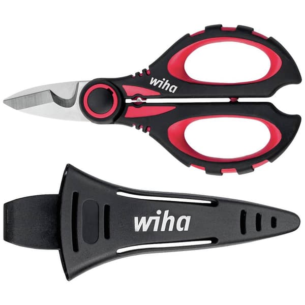 Wiha Elektrikersax med crimpfunktion i blister 160 mm 41923