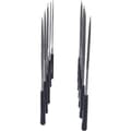 Miniatyrbild 2 av 2: KS Tools 140.3050 Nålfilsset med plastskaft, 12-delars 90 mm 1 st