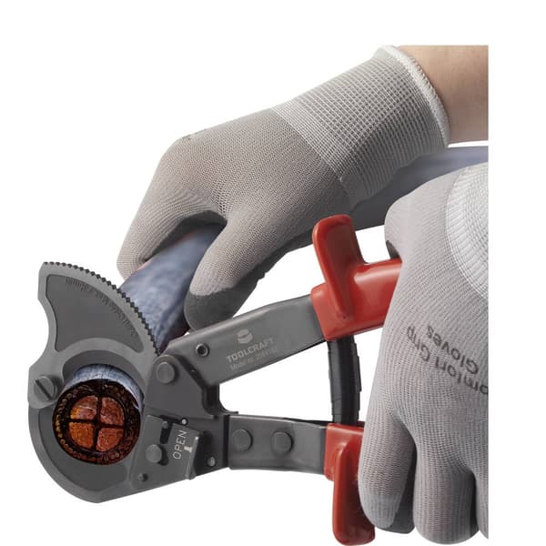 TOOLCRAFT TO-7752546 Kabelavbitare med spärr 35 mm 240 mm²