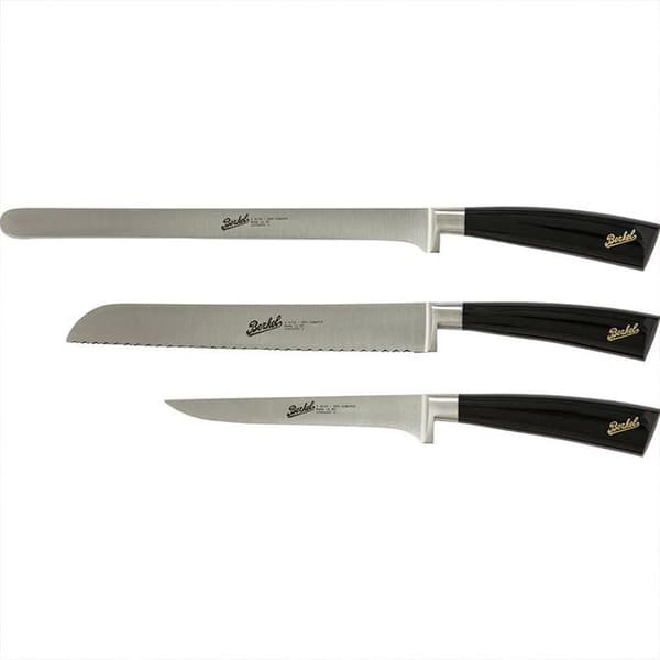 Elegance Set med 3 svarta skinkknivar - Berkel