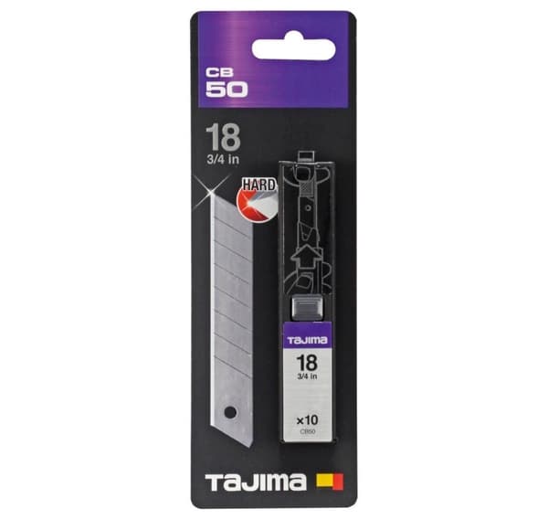 Tajima DORA Endura Blades 18mm, Box med 10 blad