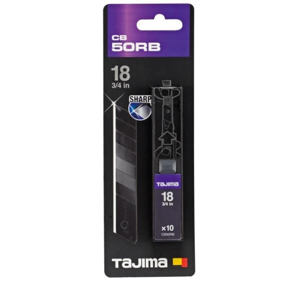 Tajima DORA Razar sorte klinger 18mm, æske med 10 klinger