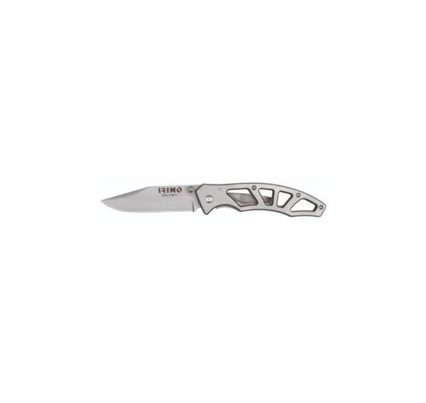 Sammenleggbar kniv i rustfritt stål med 72 mm blad Irimo blister