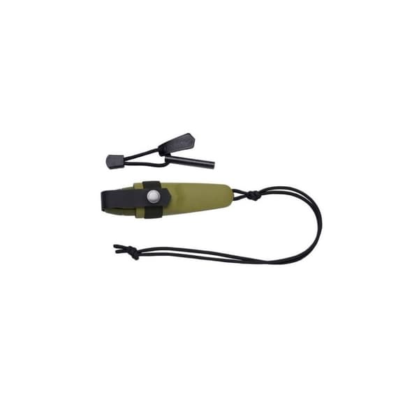 Morakniv Eldris Neck Knife Green, Fire Starter Kit