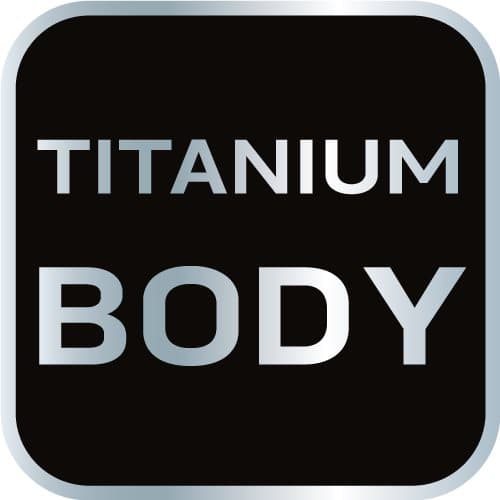 Foldekniv med lås, titanium