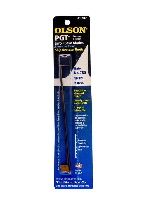 Olson DIY Knives - SA4570 - Precision Scroll Saw Blades