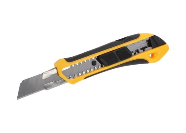 Tapeciak tapetkniv 18mm, forstærket, knækket klinge med Hardy lås