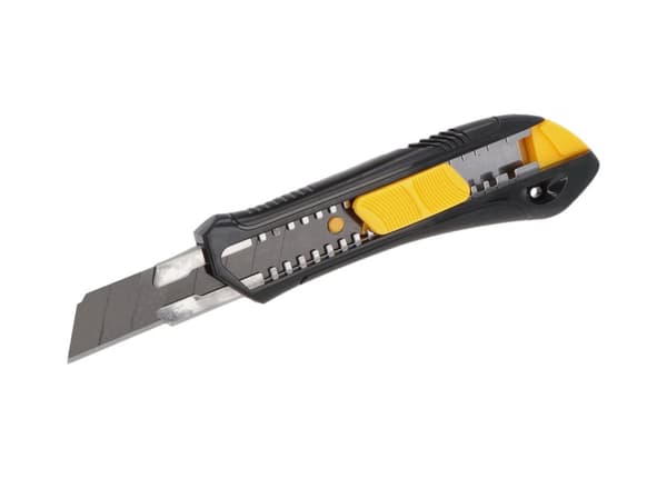 Tapeciak tapetkniv 18mm, forstærket, knækket klinge med Hardy lås