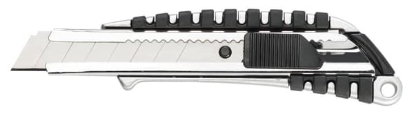 Universalkniv i aluminium med 18 mm foldbart blad