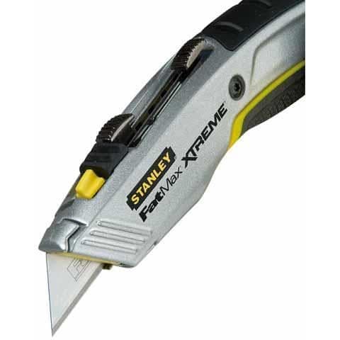 Kniv - STANLEY - FATMAX® Xtreme™ - Dubbla infällbara blad - Ergonomisk - Interlock-system