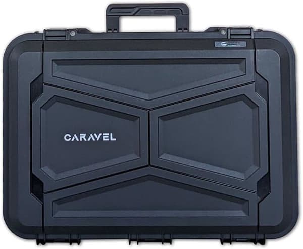 Caravel - Kompakt knivväska med 9 Supra-knivar och 5 tillbehör