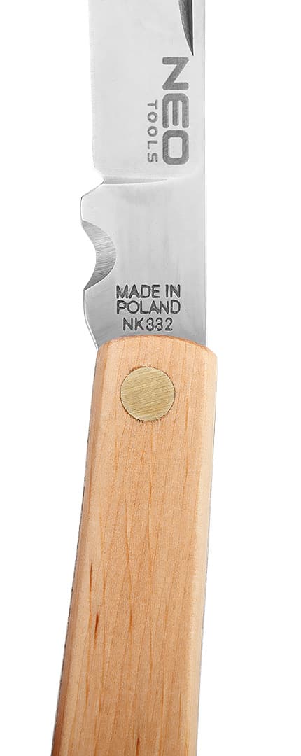 Monteringskniv, træbetræk