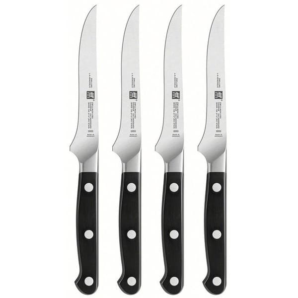 Steakknivar - ZWILLING - Pro - Rostfritt stål - FRIODUR - 4 stycken