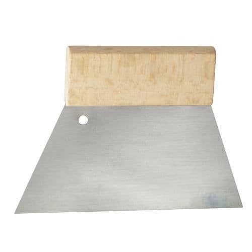 Platt gipskniv - MAURER - 18 cm - Trähandtag
