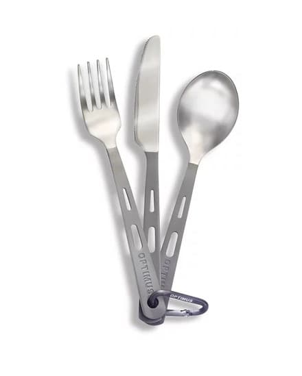 Optimus 8016286 campingredskab Titanium redskabssæt